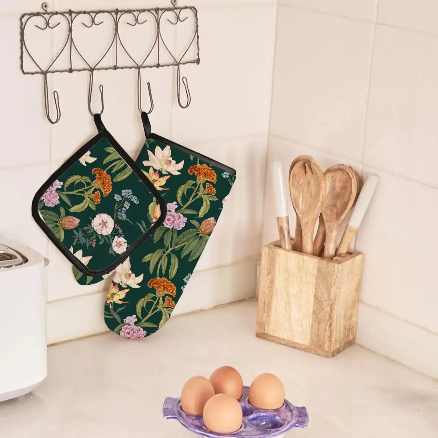 Juego de guantes de cocina de Jara - Imagen 2