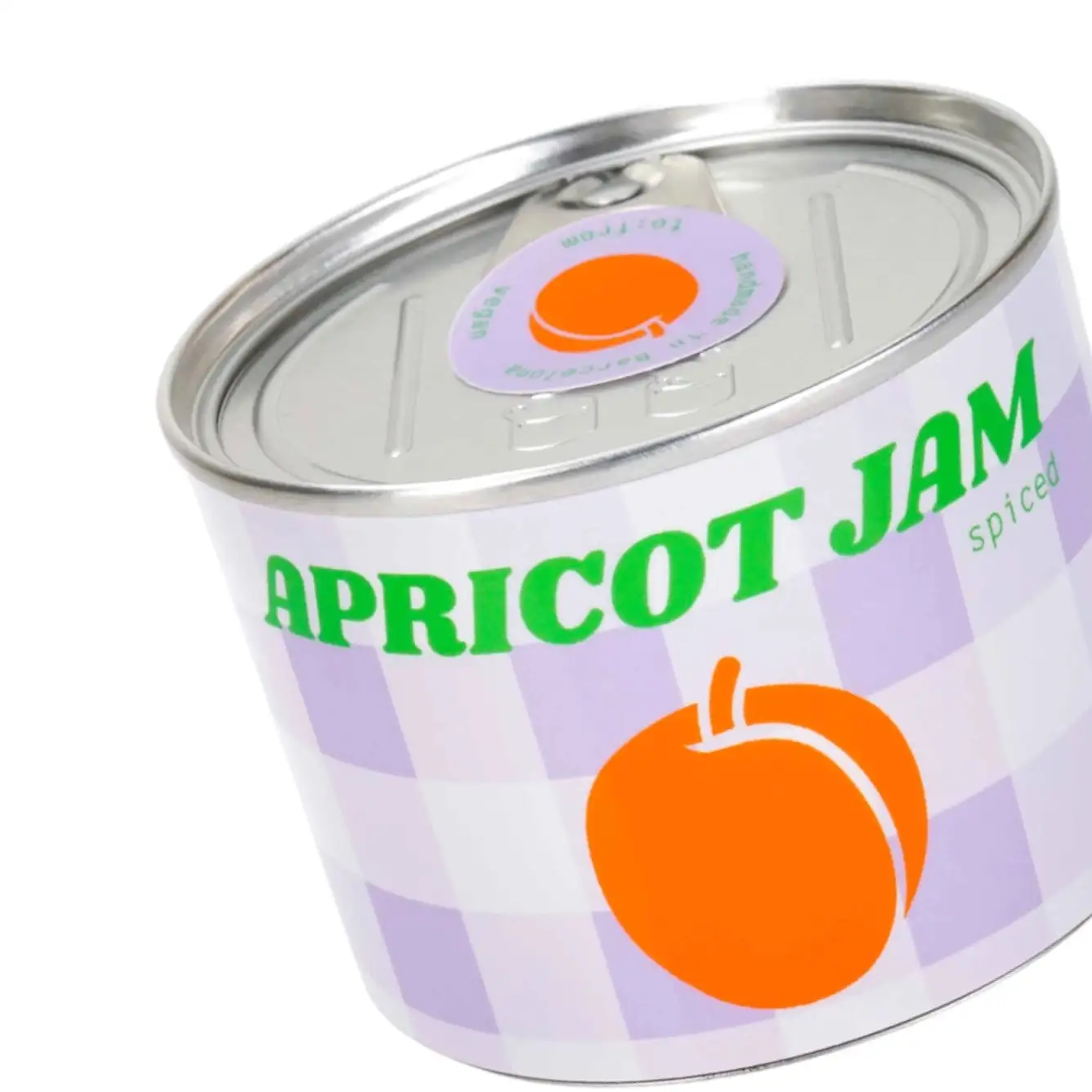 Vela de jam de albaricoque especiado