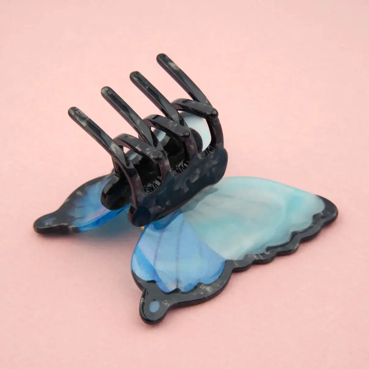 Mariposa azul de la garra del cabello - Imagen 4