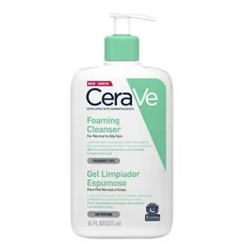 Cerave Gel Limpiador Espumoso 473 ml