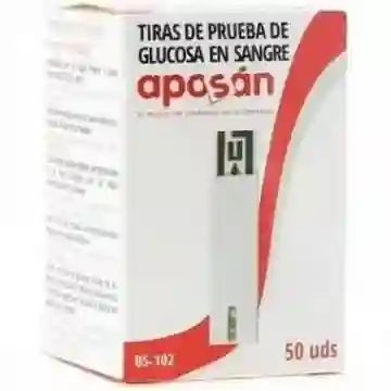 Tiras Reactivas Glucemia Aposan 50 U