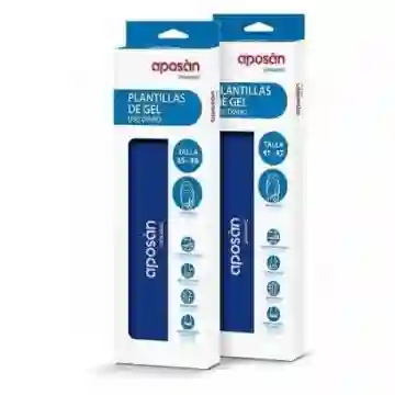 Aposan Dynamic Plantillas De Gel Talla 41-47