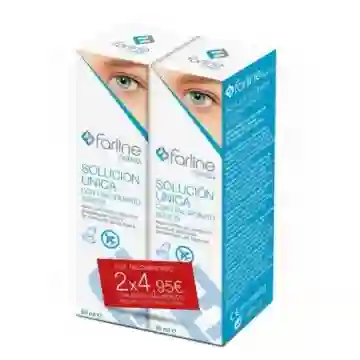 Farline Solución Única Hialuronato Sódico 2 x 60ml