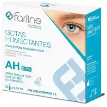 Farline Óptica Gotas Humectantes AH 0.2% Gotas...