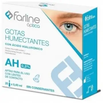 Farline Óptica Gotas Humectantes AH 0.2% Gotas...