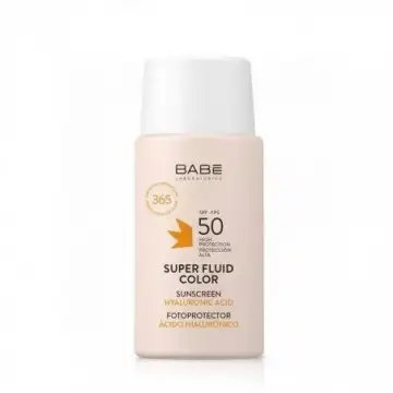 Babé Super Fluid Fotoprotector con Color SPF-50...