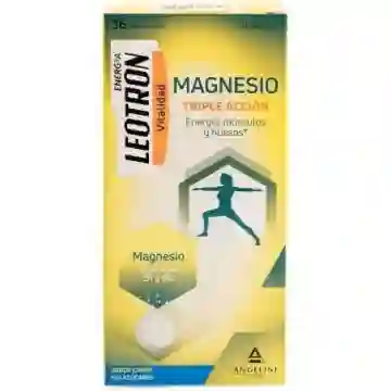 Leotron Magnesio 36 Comprimidos Efervescentes
