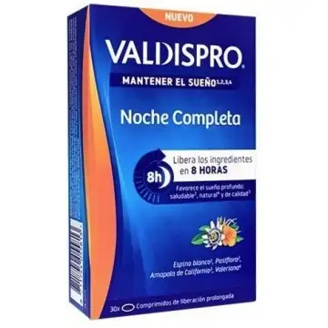 Valdispro Noche Completa 30 Comprimidos...