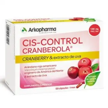 Arkopharma Cis-Control Cranberola 60 Cápsulas