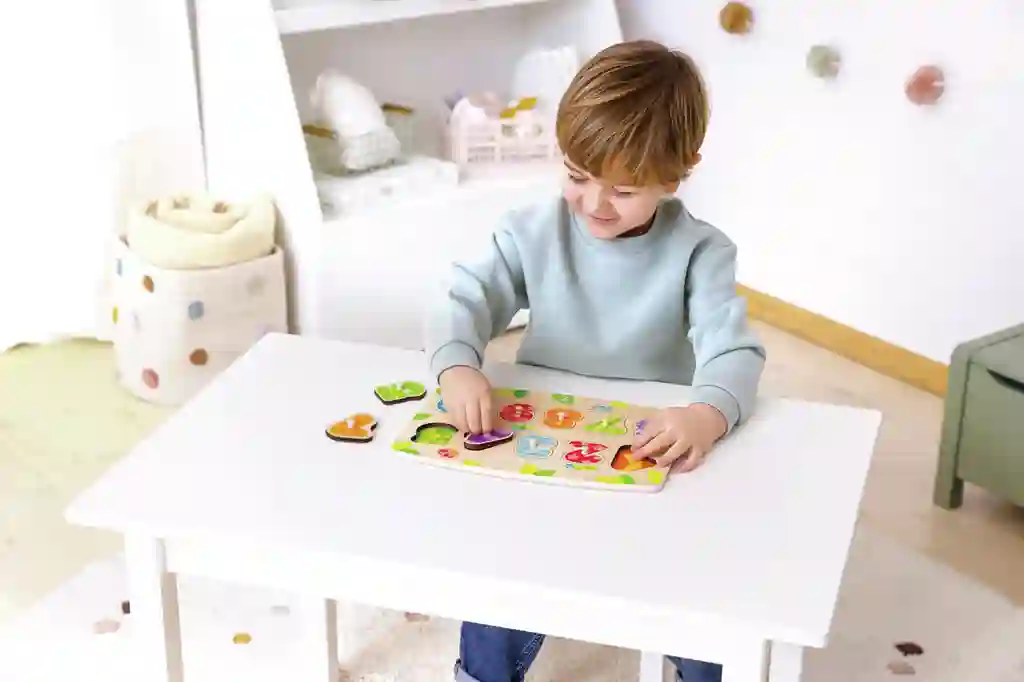 Puzzle de números con Pinzas