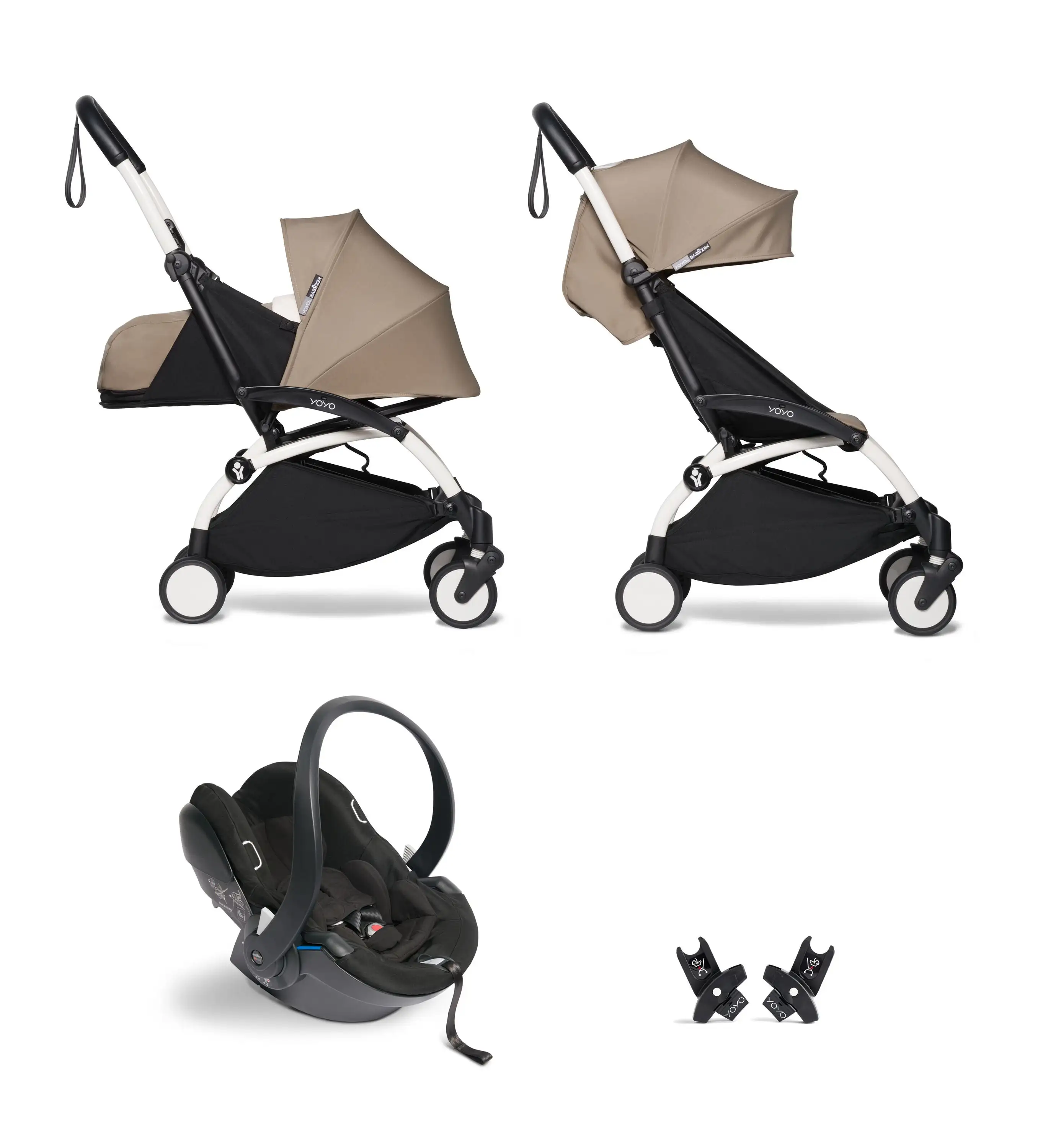 Pack Carrito Stokke Yoyo3 Duo + Cybex Cloud T I-Size (Comfort) + Adaptadores Stokke Yoyo - Imagen 84