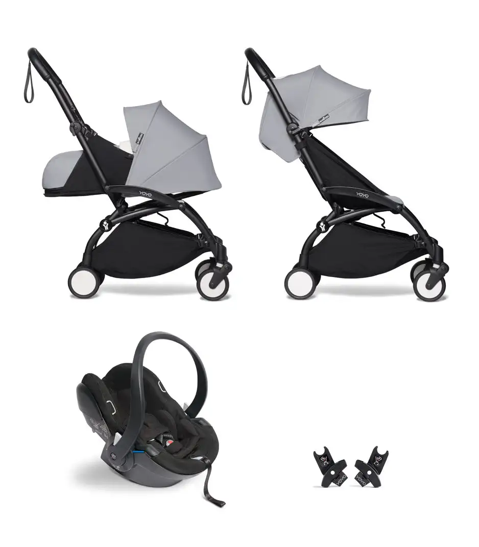 Pack Carrito Stokke Yoyo3 Duo + Cybex Cloud T I-Size (Comfort) + Adaptadores Stokke Yoyo - Imagen 93