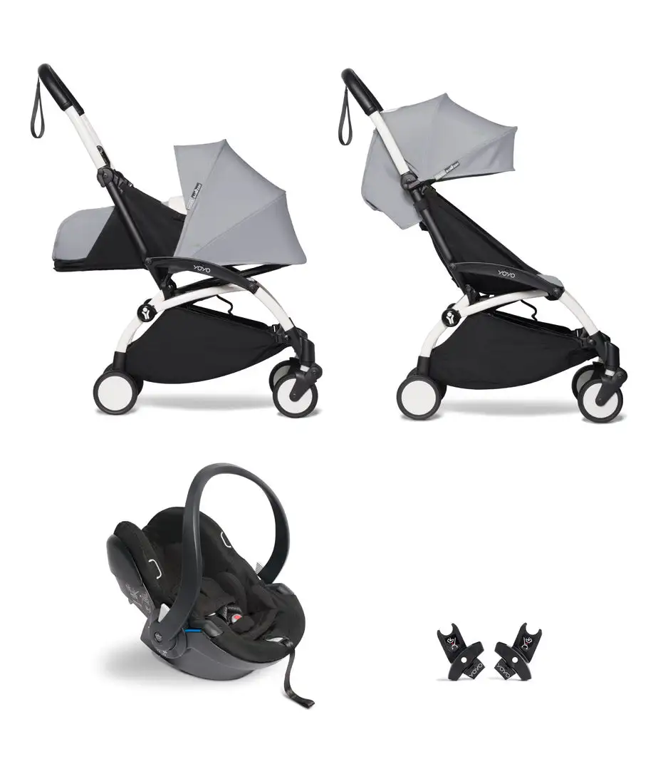 Pack Carrito Stokke Yoyo3 Duo + Cybex Cloud T I-Size (Comfort) + Adaptadores Stokke Yoyo - Imagen 94