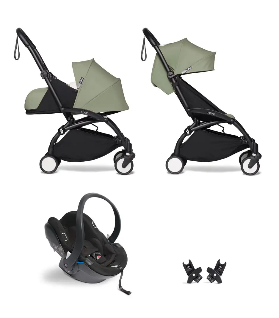 Pack Carrito Stokke Yoyo3 Duo + Cybex Cloud T I-Size (Comfort) + Adaptadores Stokke Yoyo - Imagen 99