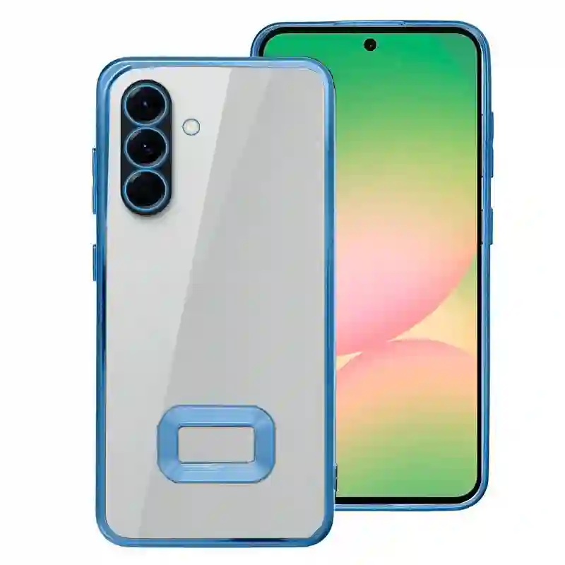 Cool housing for Samsung A566 Galaxy A56 5g metallic edge (blue)