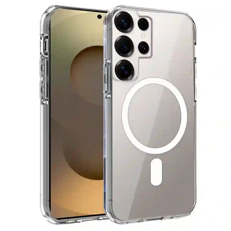 Carcasa COOL para Samsung S938 Galaxy S25 Ultra Magnética Transparente