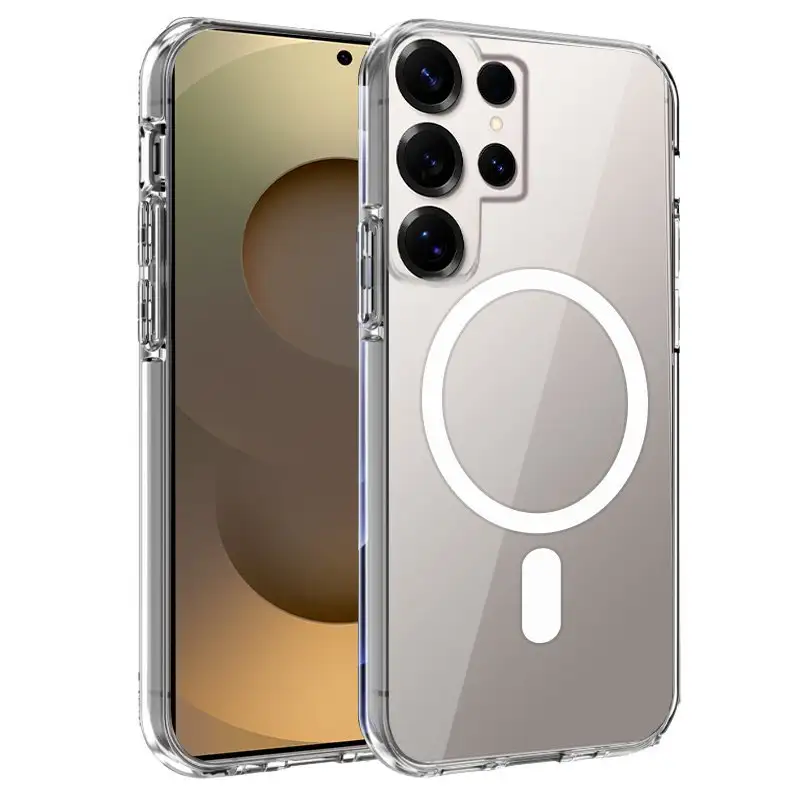 Carcasa COOL para Samsung S938 Galaxy S25 Ultra Magnética Transparente