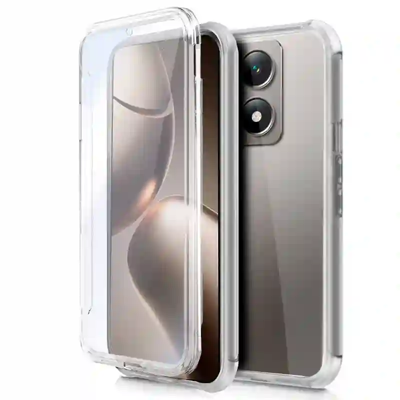 3D silicone cool cover for xiaomi 14t pro (front transparent + rear)
