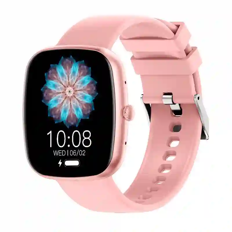 Smartwatch Cool Border Silicona Rosa (calls, health, sport)