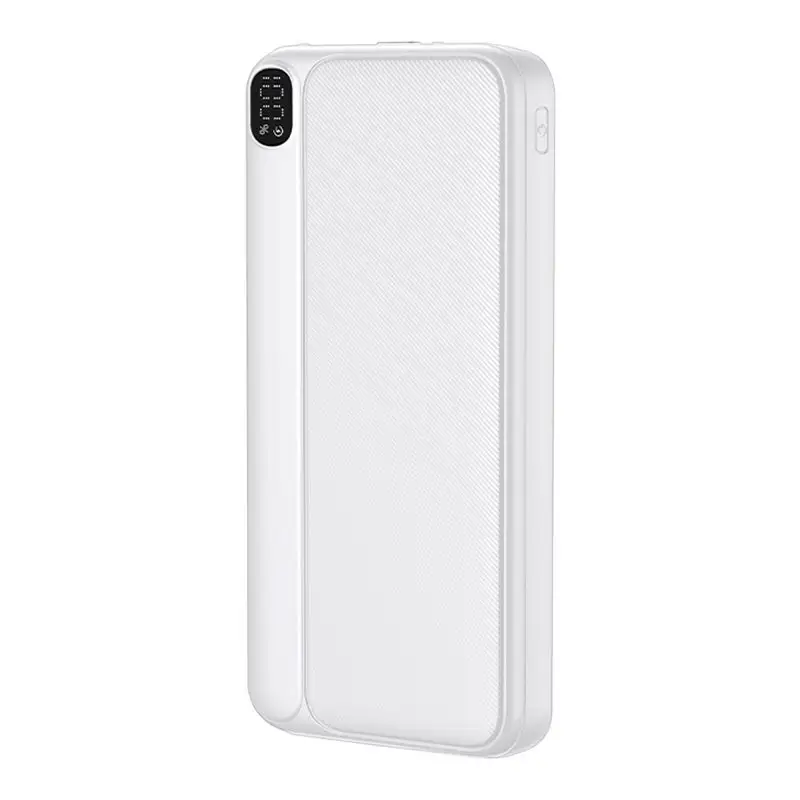 Universal external battery Power Bank 10,000 mAh (type-c / lightning) cool white cool