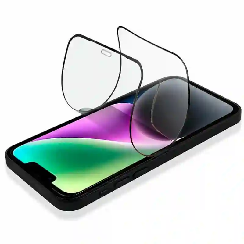 Flexible ceramic screen protector for iPhone 13/13 Pro / 14/16E