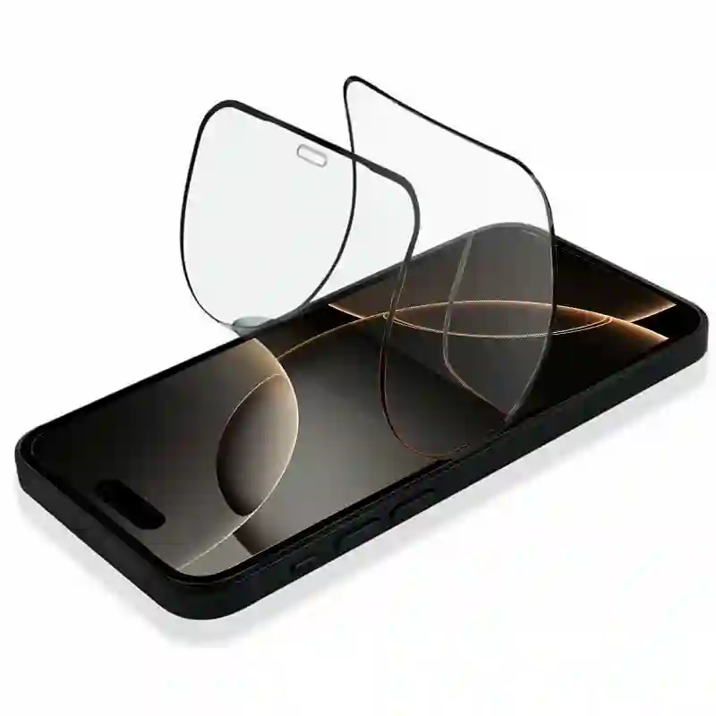 Flexible ceramic screen protector for iPhone 16 Pro