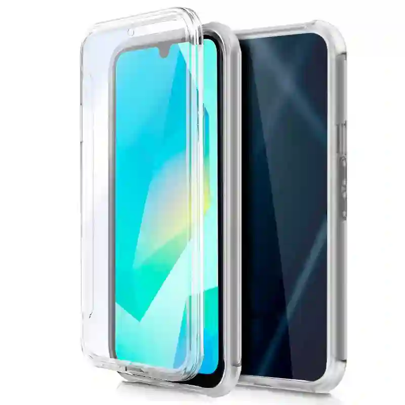 3D silicone cool cover for Samsung A165 Galaxy A16 / A16 5G (Front transparent + rear)