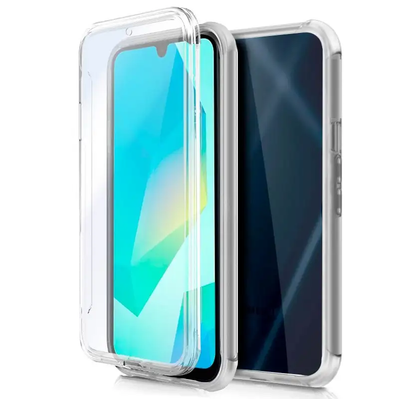 3D silicone cool cover for Samsung A165 Galaxy A16 / A16 5G (Front transparent + rear)