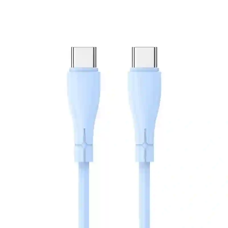 Usb Call Cool Universal Silicone Type C A Type C (1 meter) Celeste