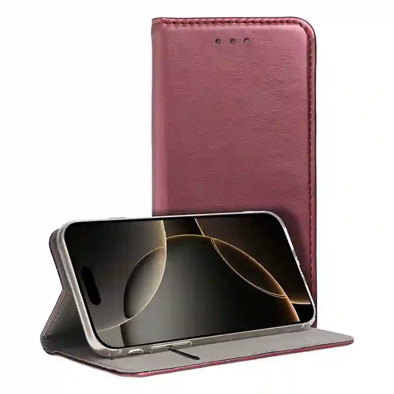COOL FLIP COVER COUPP FOR IPHONE 16 PRO LISO BURGUNDY