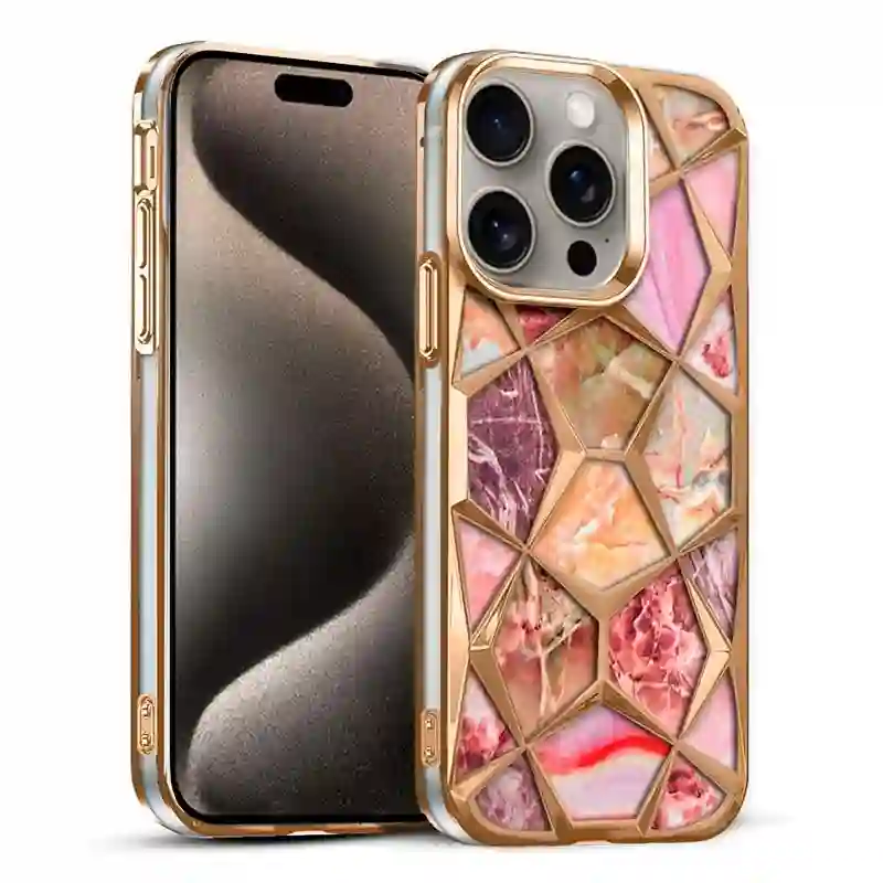 Cool housing for iPhone 15 pro max marble