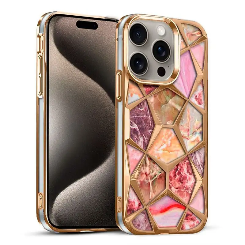 Cool housing for iPhone 15 pro max marble