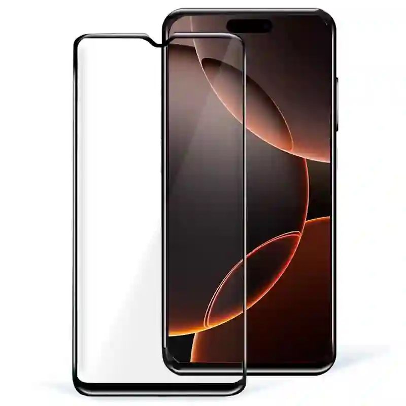 Cool tempered glass screen protector for iPhone 16 Pro Max (Full 3D)