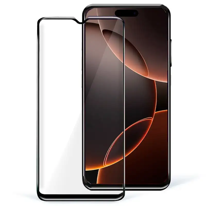Cool tempered glass screen protector for iPhone 16 Pro Max (Full 3D)
