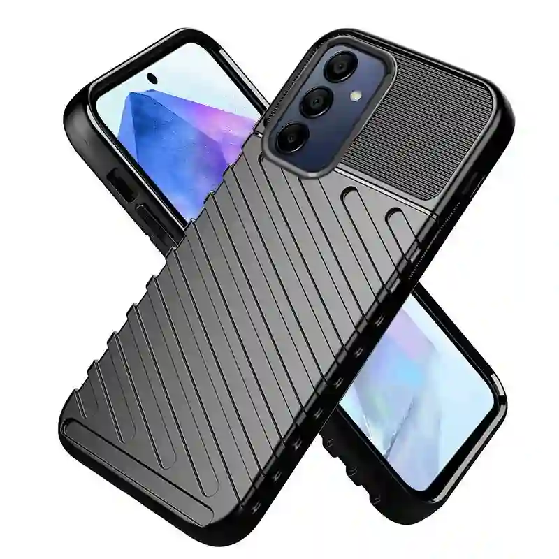 Cool housing for Samsung A556 Galaxy A55 5g Black Thunder