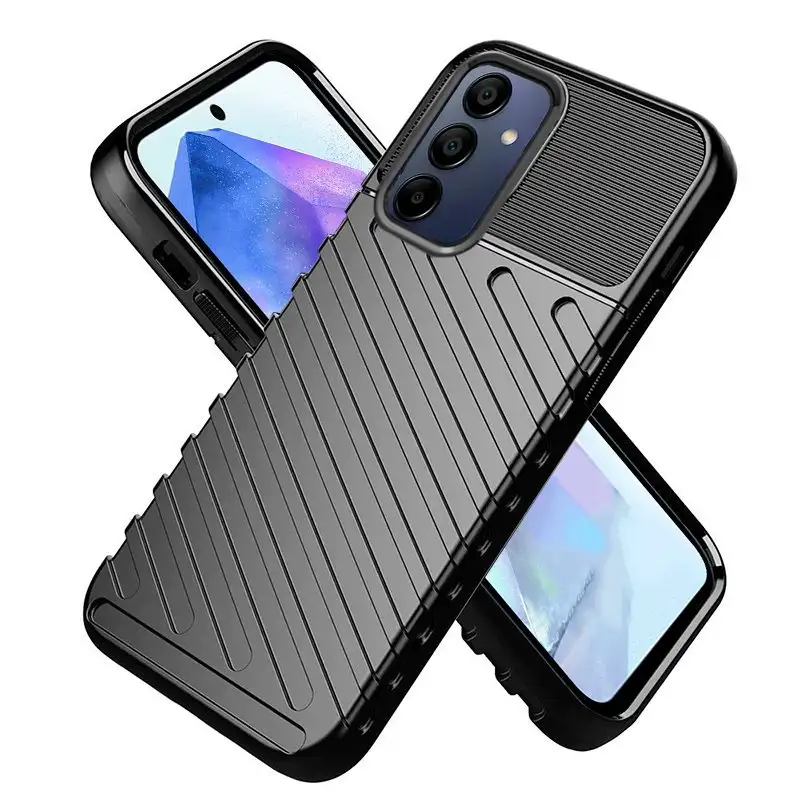 Cool housing for Samsung A556 Galaxy A55 5g Black Thunder