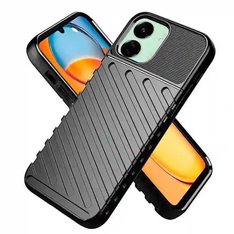 Cool housing for xiaomi redmi 13c / 13c 5g / little c65 thunder black