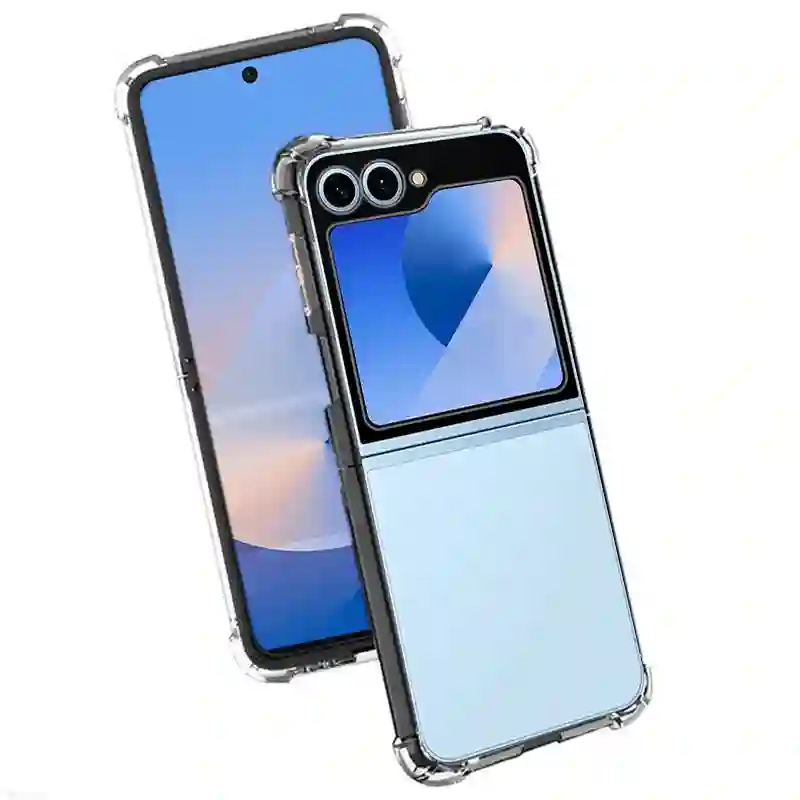 Cool housing for Samsung F741 Galaxy Z Flip 6 Transparent antishock
