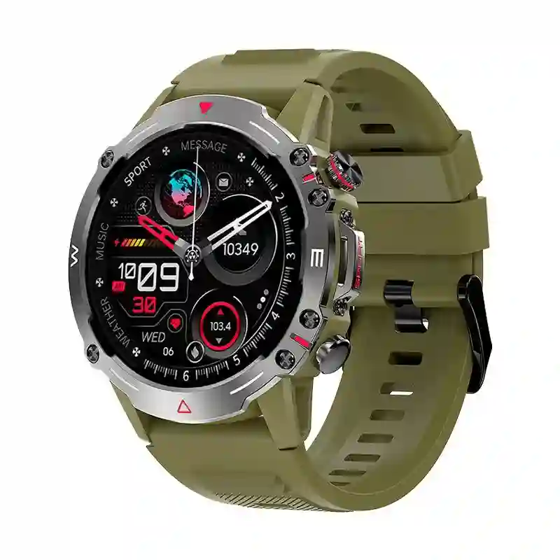 Smartwatch Amoled Cool Adventure Silicone Green (Calls, Health ...)