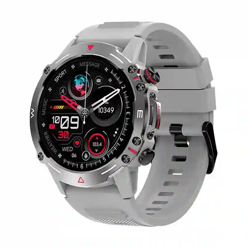 Smartwatch Amoled Cool Adventure Silicone Gray (calls, health ...)