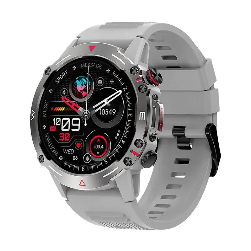 Smartwatch Amoled Cool Adventure Silicone Gray (calls, health ...)