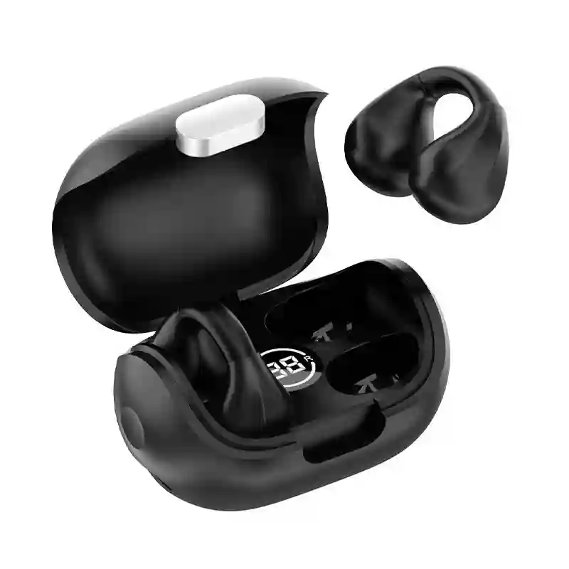 Stereo Bluetooth Earbuds Cool Clip Black Stereo