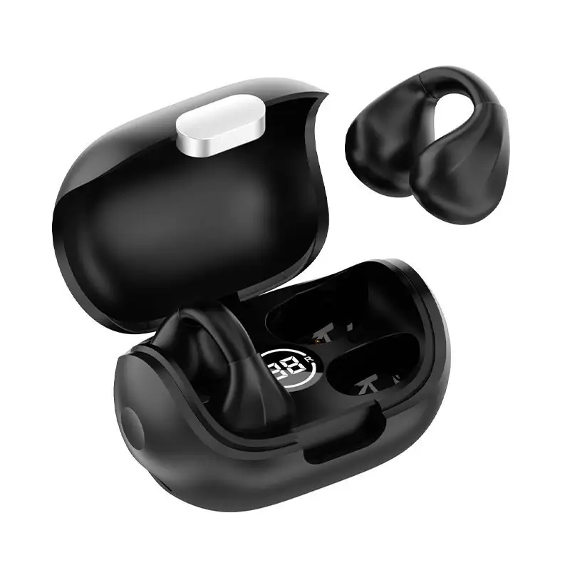 Stereo Bluetooth Earbuds Cool Clip Black Stereo
