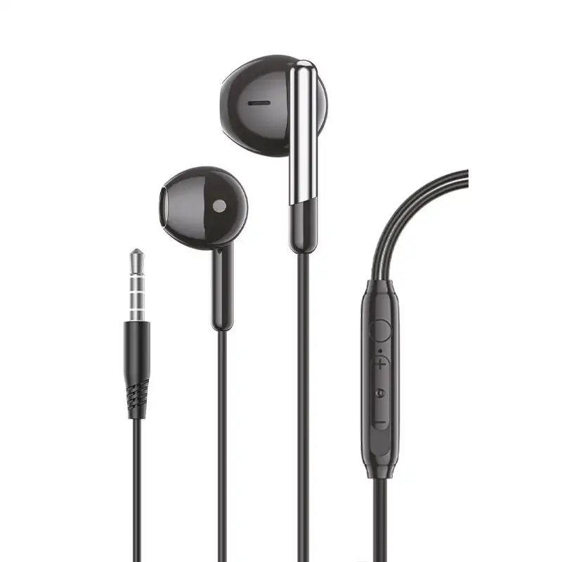 Headphones 3.5 mm Cool Care Stereo with Micro Negro