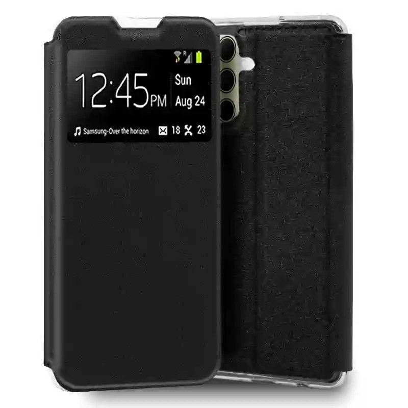 COOL FLIP COVER COOL FOR SAMSUNG A356 GALAXY A35 5G BLACK