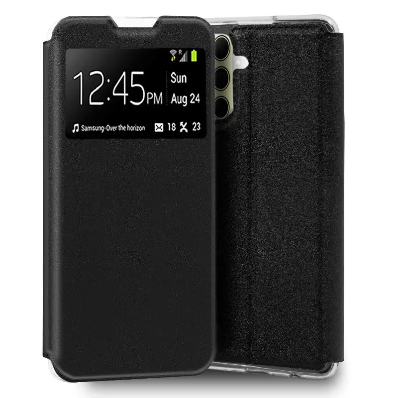 COOL FLIP COVER COOL FOR SAMSUNG A356 GALAXY A35 5G BLACK