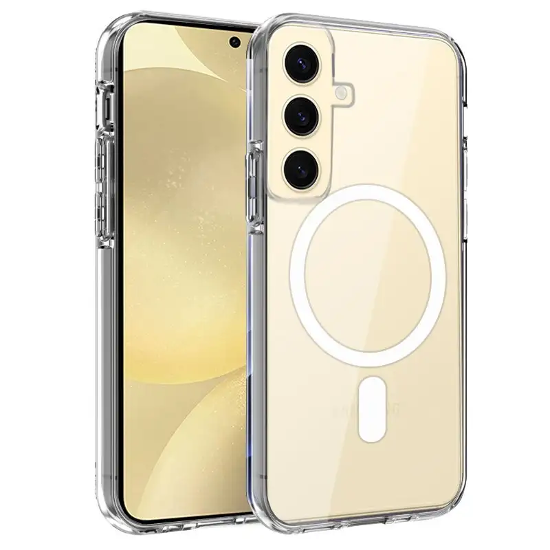 Carcasa COOL para Samsung S926 Galaxy S24 Plus / S25 Plus Magnética Transparente