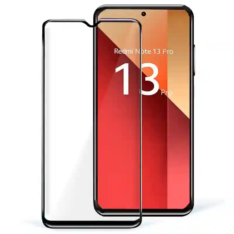Cool tempered glass screen protector for Xiaomi Redmi Note 13 Pro / Note 13 Pro 5g / Little M6 Pro (Full 3D)
