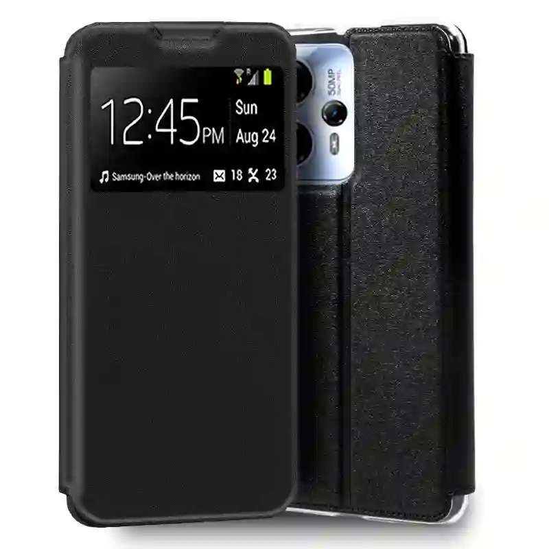 COOL FLIP COVER COB FOR MOTOROLA MOTO G13 / G23 Black