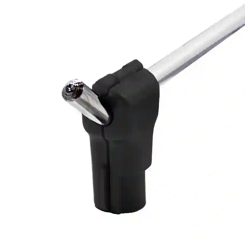 Plastic black antihurt lock (for simple hook) 4.5 mm cool